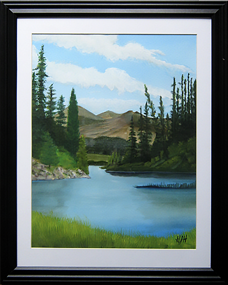 Still Water - painting by artist George J Held